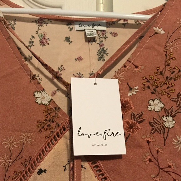 Boho pink floral dress ✨👗 - Picture 2 of 5